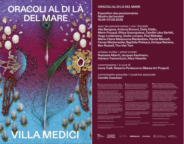 Marea Art Project Opening Oracoli al di là del mare Villa Medici
